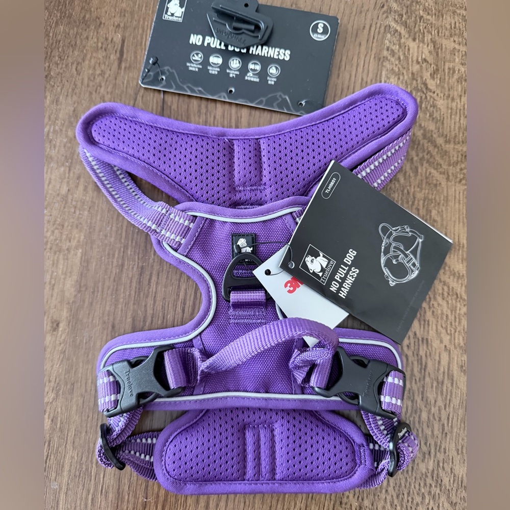 True love Purple No-Pull Dog Harness - Sma